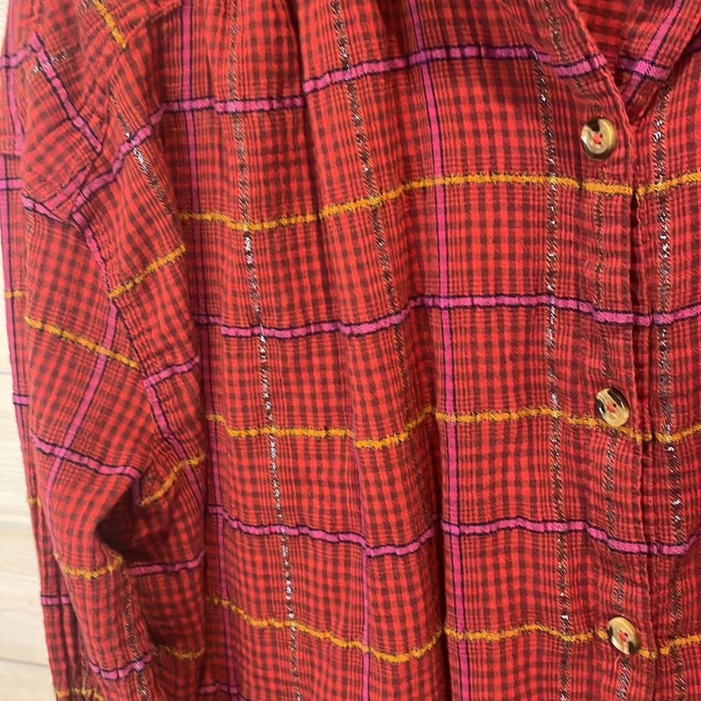 Free People button down tunic - Picture 2 of 6
